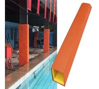 Coussin de protection pour poteau de basket-ball, rembourrage pour poteau de piscine, imperméable, en mousse sur les 4 côtés, pour garage, sous-sol, salle de sport, protection extérieure, toutes sais