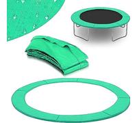 Coussin de Protection pour Trampoline de Remplacement Ø 183/244/305/366/396/427 cm bâche à Ressorts Couverture Universelle De Ressort Trampoline pour Trampoline Intérieur Ou Extéri-Q||14FT/427cm