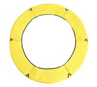 Coussin de Protection Trampoline, Ø 120 140 150 Cm Coussin de SÉcuritÉ de Remplacement, Protection Bordure,Trampoline Couverture Rembourrage(Yellow,4 FT)