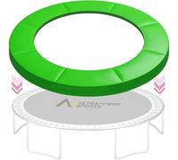 Coussin de Protection Trampoline Ø 366 cm Coussin Protection Trampoline 366 cm Coussin de SÉcuritÉ de Remplacement RÉsistant aux Rayons UV Anti-dÉchirure Protection Bordure Couverture Rembourrage Vert