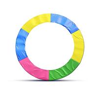 Coussin de Protection Trampoline Ø 366 cm Coussin Protection Trampoline 366 cm, Coussin de SÉcuritÉ de Remplacement RÉsistant aux Rayons UV Anti-dÉchirure Protection Couverture Rembourrage Multicolore