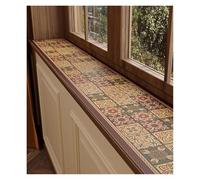 Coussin de rebord de fenêtre imperméable et réglable - 100 x 40 cm - Idéal pour la décoration de la maison - Confort et assise confortable