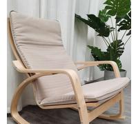 Coussin de rechange en coton Poang pour fauteuil, multicolore - Coussin en tissu amovible - Rembourrage épais