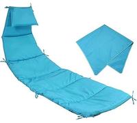 Coussin de rechange et parapluie pour chaise longue suspendue - Accessoires de chaise hamac d'extérieur (sans chaise)