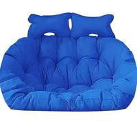 Coussin de Rechange ImperméAble pour Fauteuil Suspendu Double en Forme D'œUf (150 X 110 CM), 4,5 Kg, IdéAl pour Terrasse et Jardin(D,150 * 110cm/59 * 43in)