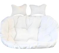 Coussin de Rechange ImperméAble pour Fauteuil Suspendu Double en Forme D'œUf (150 X 110 CM), 4,5 Kg, IdéAl pour Terrasse et Jardin(G,150 * 110cm/59 * 43in)