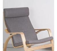 Coussin de rechange pour fauteuil Poang, rembourrage épais en coton antidérapant avec housse amovible