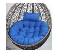 Coussin de rechange pour hamac d'extérieur - 120 cm de diamètre, coussin de soutien épais et doux en bleu foncé - Parfait pour la relaxation du jardin et de la terrasse