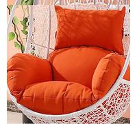 Coussin de rechange ultra épais pour chaise suspendue - Sangles antidérapantes de 20,3 cm pour balancelle confort intérieur/extérieur - Couleurs vives