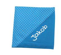 Coussin de refroidissement à pois avec nom pour enfants ou adultes, coussin de refroidissement, coussin de chaleur, conditionnement froid et thermique