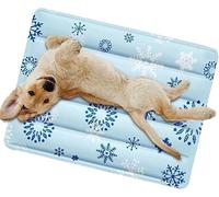 Coussin de Refroidissement for Chien | Tapis Sommeil for Chiens | Les Animaux par Temps Chaud sont résistants aux Rayures