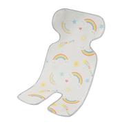 Coussin de refroidissement pour poussette, doublure de coussin de refroidissement pour poussette | Coussin refroidisseur de siège de poussette en soie glacée | Doublure de siège super légère