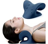 Coussin de relaxation pour les épaules, appareil d'étirement du cou pour soulager la douleur dans l'articulation de la mâchoire et l'alignement de la colonne cervicale, coussin chiropratique, étireur