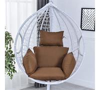 Coussin de Remplacement pour Fauteuil œuf, Coussins de Chaise à Bascule, Coussin d'assise pour hamac, Fauteuil œuf Suspendu, canapé de Jardin Pliant, balançoire de Jardin, Bleu Marine et mar