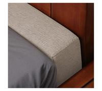 Coussin de Remplissage for lit, Oreiller/tête lit/Matelas Luxueux et Long, Coussin Soutien Confortable for tête, d'accoudoir rectangulaire épais(Beige,120x15x15cm)