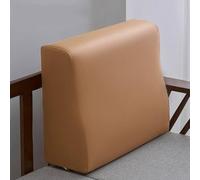 Coussin de Remplissage pour Espace Entre Le lit et Le Matelas, Tapis de canapé Orange imperméable, Coussin de Lecture Ergonomique en Forme de Coin (80 x 45 x 20 cm), Coussin de Dossier et de