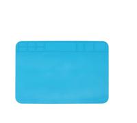 Coussin De Réparation Tapis Travail D'isolation Thermique | Station de travail de soudage, plate-forme de bureau résistante à la chaleur en silicone(300X200MM)