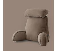 Coussin de repos de lit de qualité supérieure avec soutien du cou et du poignet - Coussin de dossier lavable pour lire, se détendre et regarder la télévision - Coussin de soutien confortable