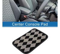 Coussin De Repose-Bras Pour Voiture, AntidšŠrapant, 30X19.5Cm, Strass, Flanelle, Noir, Couvercle De Console Centrale