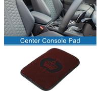 Coussin De Repose-Bras Pour Voiture, AntidšŠrapant, 31X22Cm, En Suššde Rouge Et Noir Pour Console Centrale