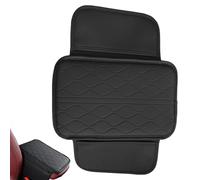 Coussin de repose-mains rembourré pour console centrale de voiture, housse d'accoudoir de voiture avec poches de rangement, protection antidérapante anti-rayures pour tapis d'accoudoir de voiture