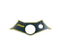 Coussin de réservoir d'essence Autocollant Fixation Supérieure Console Centrale Moto Accessoires Décalcomanies Pour Pour R6 Pour YZFR6 Pour R6S 2003-2009 Autocollant de couverture(Soft Plastic Gold)