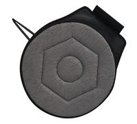 Coussin de rond rotatif Mbiyhgta - coussin de portable à 360 degrés, coussins de chaise rotative avec éponge cylindrique fixe pour extérieur, pique-nique, maison, jeu d'équipe