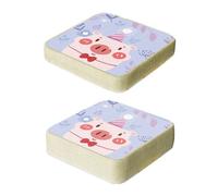 Coussin de salle à manger pour enfants, 2 pièces/ensemble antidérapant, imprimé dessin animé, rehausseur de chaise haute réglable et amovible 69HE