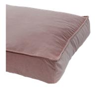 Coussin de Salon en Velours Madison - Taille: M, Couleur: Rose