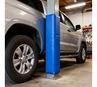 Coussin de sécurité for Poteau Coussin de Poteau de Basket Ball 6' Hauteur Post carré autocollant rembourrage envelopper autour 3x3 4x4 5x5 6x6 7x7 8x8 Sports Square Post Rembourrage(Blue,9x9 Inch)