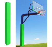 Coussin de sécurité for Poteau Coussin De Protection Enveloppant Tapis de protection de poteau carré extérieur, Enveloppe de poteau de sécurité Pour les terrains de jeux(Green,15x15x160cm/6x6x63in)