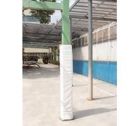 Coussin de sécurité for Poteau Pads de tiges de basket personnalisables 6 pieds de haut, Mousse Pole Wrap Crash Pad pour poste carré 3x3 4x4 5x5 6x6 7x7 8x8 9x9 10x10 pouces(White,11x11 Inch)