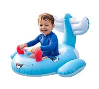 Coussin De Sécurité Pour Piscine - Anneau De Natation Gonflable En Forme De Baleine À Grande Queue, Aide À La Natation Anti-basculement En Forme De Baleine Mignonne | Radeaux De Piscine D'animaux D'ét
