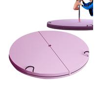 Coussin de sécurité pour pole dance - Tapis rond pliable en mousse dense, tapis de protection doux pour l'entraînement acrobatique de pole fitness | Usage domestique pour hommes femmes garçons filles
