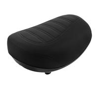 Coussin de Selle de Vélo Électrique Imperméable Noir pour Adultes | Ergonomie Confortable, Usage Extérieur Toutes Saisons, Mousse Pu Alliage, Compatible Vélos et Ebikes