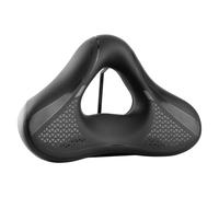 Coussin de Selle pour Vélo - Toutes Saisons Antidérapant Large | Coussin De Selle De Vélo Évidé | pour Ville Route Urbaine Déplacements Urbains Montagne Randonnée Longue Distance Exercice