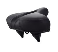 Coussin de Selle vélo Absorbant Les Chocs | Siège longue distance en silicone éponge épais(Basic model black)