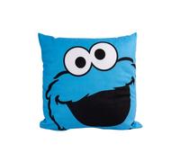 Coussin de Sesame Street - Macaron Le Glouton - pour Indifférent - bleu/noir Standard