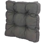 Coussin de Siège 47x47x8 Panama Gris Chaise Habitation Meuble Déco