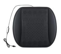 Coussin de Siège Auto avec Ventilateur,Tapis Été Confort Prolongé 12V 24V | Coussin de Siège Auto avec Ventilateur Électrique | Pour Berline SUV Camping-Car Camion Voyages Sorties Familiales Balades