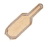Coussin de Siège Auto en Bois à Perles, Protection 125x40x1,8cm | Petits Espaces Entre Perles, Aspect Distinctif, pour Camion, Chaise, Conduite Quotidienne et Domicile-Travail