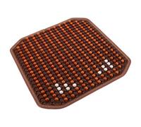 Coussin de Siège Auto en Bois Perles Ventilées pour Conduite et Camion | Améliore la Circulation D'air, Confort Toute L'année, Antidérapant, pour Sièges Baquet et Arrière