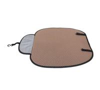 Coussin de Siège Auto en Mousse Mémoire et Soie Glacée pour Conducteurs | Base Antidérapante, Rembourrage de Soutien, Usage Quotidien en Voiture ou Fauteuil, Finition Grise Moderne