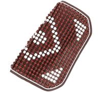 Coussin de Siège Auto en Perles de Bois, Modèle Simple | Housse D’été Respirante, pour Van et Suv, Confort Apaisant Circulation D’air