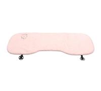 Coussin de Siège Auto Lapin en Peluche Rose, Style Cartoon | Installation Facile, Nettoyage Simple, Ajustement, Dossier Antidérapant, Confort Doux pour Conduite Quotidienne