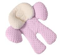 Coussin de siège auto pour bébé, doux pour la peau, appui-tête pour bébé fille dans le siège auto, pour poussette, balançoire, saut, activités de plein air, shopping, camping, jardin, parc