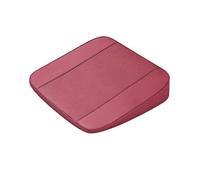 Coussin de Siège Auto pour Ford Fiesta’09 MK7 2011 2012 2013 2014 2015 2016 2017, Rehausseur Conducteur Mémoire Forme Soutien Lombaire Coccyx pour Voiture Bureau Fauteuil,Red-4 cm