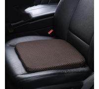 Coussin De SièGe Auto pour Porsche Cayenne E-Hybrid 2018 2019 2020 2021 2022 2023, Coussin De SièGe Ergonomique en Mousse à MéMoire De Forme-Soutien Confortable Et Efficace,Brown