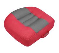 Coussin De SièGe Auto pour Porsche Cayenne Turbo E-Hybrid 2023 2024 2025 2026 2027-, Coussin De SièGe Ergonomique en Mousse à MéMoire De Forme-Soutien Confortable Et Efficace,Red