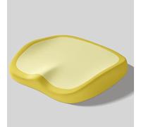 Coussin De SièGe Auto pour Suzuki Swift Ⅶ Hatchback 2023 2024 2025 2026 2027-, Coussin De SièGe Ergonomique en Mousse à MéMoire De Forme-Soutien Confortable Et Efficace,Yellow